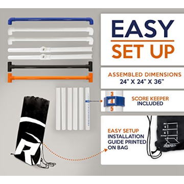 Rally and Roar Ladder Ball Game Set for Fun Outdoor Activities