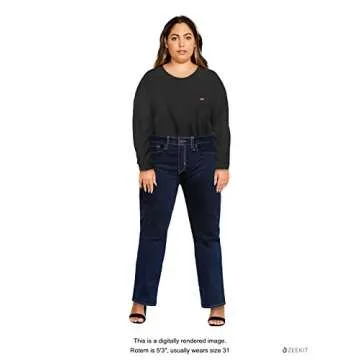 Levi's 724 High Rise Straight Jeans - Comfort & Style for Women