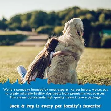 Jack&Pup Dehydrated Chicken Feet for Dogs | All Natural Single Ingredient Dog Treat | Rich in Glucosamine and Chondroitin for Healthy Joints (20 Pack)