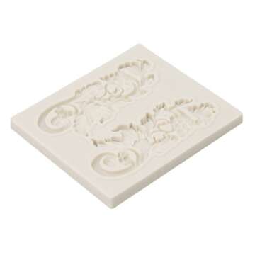 UINKE Sugarcraft Mold Lace Cake Cookies Pastry Fondant Cutter Embossed Decorating Baking Tools Suppl...