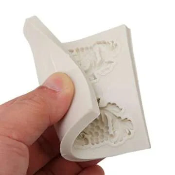 UINKE Lace Mold for Cake Cookies Fondant Decorations