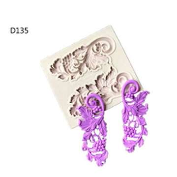 UINKE Lace Mold for Cake Cookies Fondant Decorations