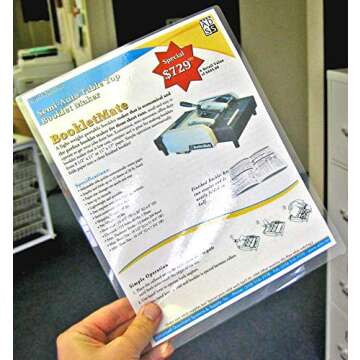 9527 Product 200 pcs Thermal Laminating Pouches 3 Mil Clear Letter Size Laminating Sheets - 8.5 X 11...