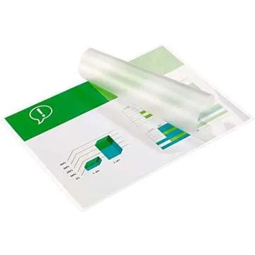 200 pcs Thermal Laminating Pouches 3 Mil Clear Sheets