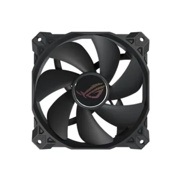 ASUS ROG Strix XF120 Whisper-Quiet, 4-pin PWM Fan for PC Cases, Radiators or CPU Cooling (120mm, up ...