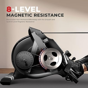 Sunny Health & Fitness SF-RW5515 Rowing Machine for Home Workouts