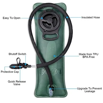 G4Free Tactical Hydration Pack with BPA-Free Bladder