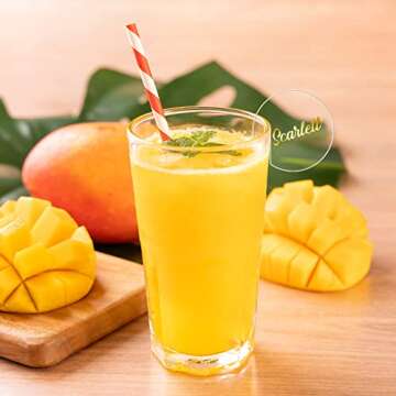 Amyhill 30 Pcs Acrylic Circle Drink Tags Round Party Drink Tag Circle Drink Markers Blank Acrylic Tag Rim of Glass, Wine Glass Disc for Baby Shower Wedding Engagement Birthday Party Decoration(Clear)