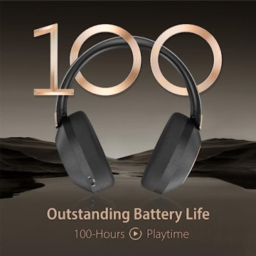Premium Active Noise Cancelling Headphones 100H
