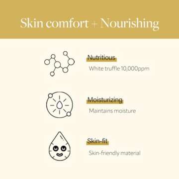 d'alba Piedmont Italian White Truffle Nourishing Mask, Vegan Skincare, Nourishing Sheet Mask for Dry and Tired Skin, Deep Hydration Mask, Korean Skin Care