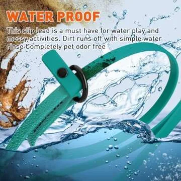 Dogline Biothane Slip Dog Leash - Durable and Odor-Free