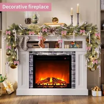 12 Pcs Candy Cane Christmas Decorations,5.5inch Glitter Candy Cane Bows for Xmas Tree Hanging Ornament Holiday Festival Party Home Decoration (Pink)