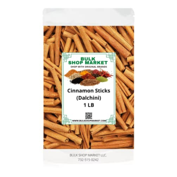 BulkShopMarket Cinnamon Sticks 1 lb - Premium Quality for Cooking and Baking