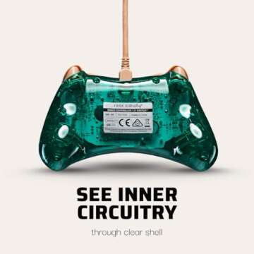 Rock Candy Enhanced Wired Power Nintendo Switch Pro Controller, Licensed Nintendo Switch Accessories/Switch Lite/OLED Compatible, Durable Ergonomic Non-Slip Joystick Timmy & Tommy Animal Crossing