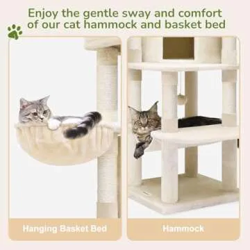 Globlazer Corner Cat Tree for Large Indoor Cats