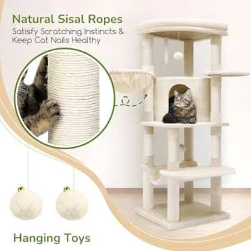Globlazer Corner Cat Tree for Large Indoor Cats