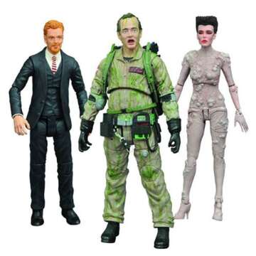 Ghostbusters Select Series 4 Action Figure Set - Collectible Ghostbusters Figures