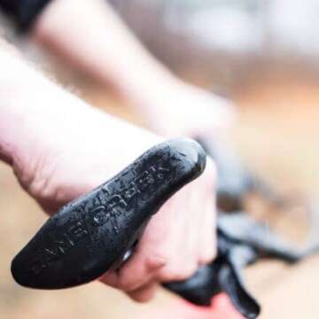 Cane Creek Ergo Control Bar Ends - Pair Black, Ergo-Shape