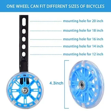 Tayizoo Training Wheels with Axle Extenders for Kids