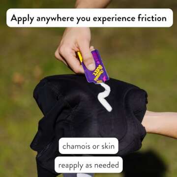 Chamois Butt'r Her' Anti-Chafe Cream, 10-pack of 9mL packets