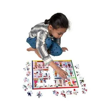 eeBoo Children of the World 100 Piece Puzzle - Educational Fun