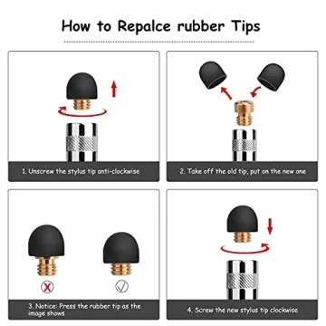 Stylus Pens for High Sensitivity Touch Screens