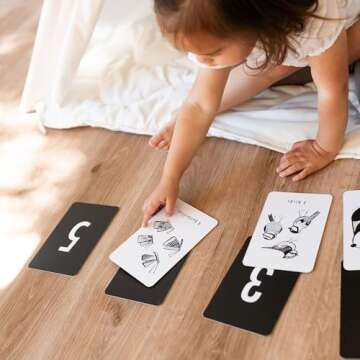 Wee Gallery Nature Number Cards for Toddlers and Babies