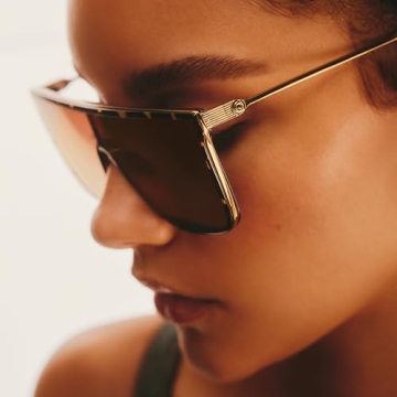 Quay Nightfall Oversized Sunglasses with UV Protection