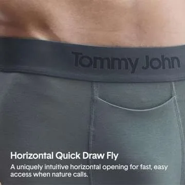 Tommy John Men's Trunk Underwear for Ultimate Comfort