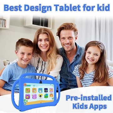 TUOHAITIME Kids Tablet - Safe Educational Device for Children