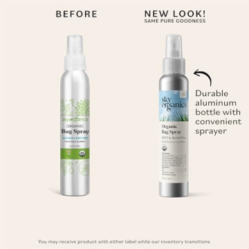 Sky Organics Organic Bug Spray - Vegan Insect Repellant for All