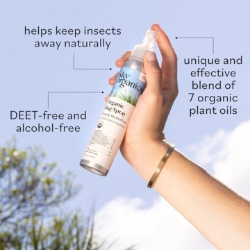 Sky Organics Organic Bug Spray - Vegan Insect Repellant for All