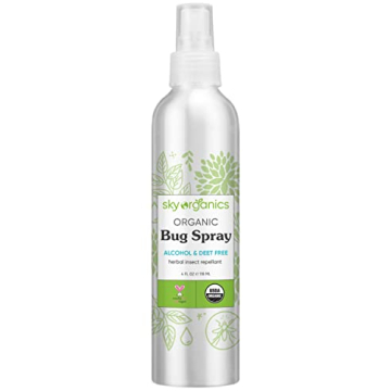 Sky Organics Organic Bug Spray - Vegan Insect Repellant for All