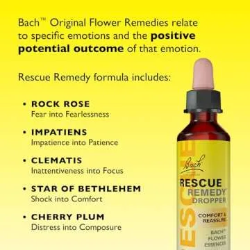 RESCUE REMEDY Natural Stress Relief 20mL Dropper