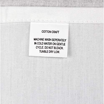 Cotton Craft Cocktail Napkins - Reusable & Elegant 12x12