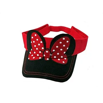Disney Youth Kids Hat Visor Minnie Bow for Stylish Sun Protection