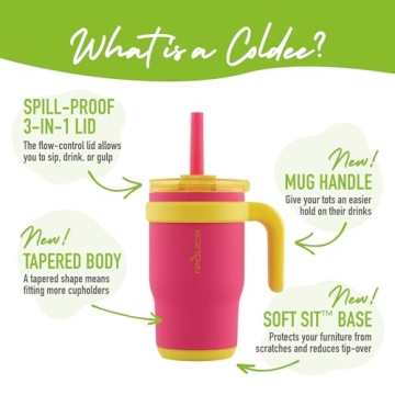REDUCE Coldee Kids Tumbler - Spill-Proof, Insulated & Fun