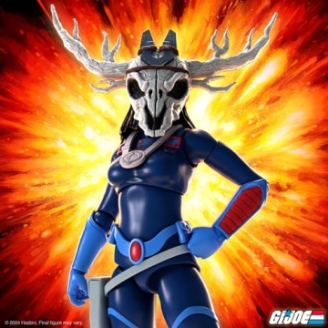 Super7 ULTIMATES! G.I. Joe Baroness (Dark Blue) - 7" G.I. Joe Action Figure with Accessories Classic Cartoon Collectibles and Retro Toys