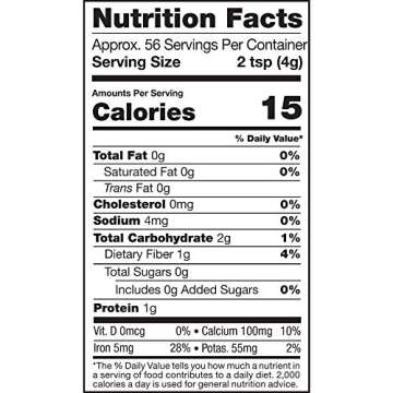 Sunfood Moringa Powder, Organic. Use for hair loss, weight loss. Pure Single Ingredient Product. 8 oz Bag