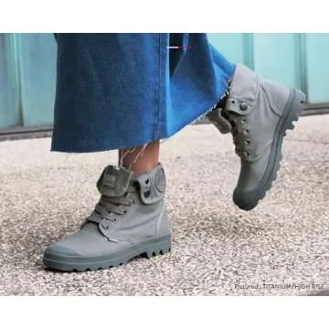 Palladium Women’s Baggy Canvas Boots - Style Meets Comfort