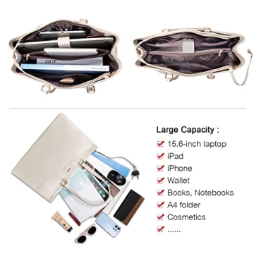 Stylish LOVEVOOK Laptop Bag for Women 15.6 Inch