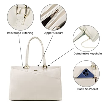 Stylish LOVEVOOK Laptop Bag for Women 15.6 Inch