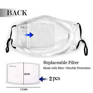 ZENXIN Jamaica Flag Reusable Cotton Face Mask - Dust & Windproof