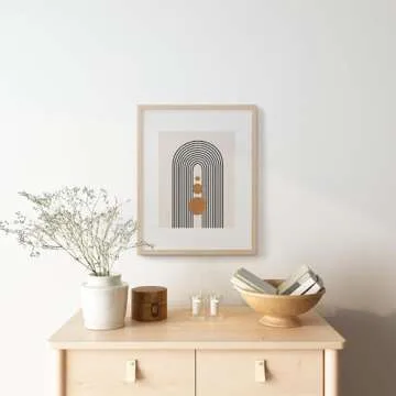 Elegant TONES FRAME DESIGN 11x14 Natural Wood Picture Frame