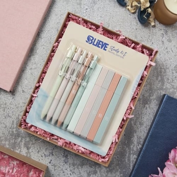 BLIEVE Pastel Highlighters Gel Pens Set for Bible Journaling
