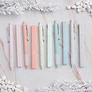 BLIEVE Pastel Highlighters Gel Pens Set for Bible Journaling