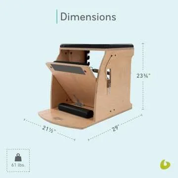 Balanced Body Pilates Wunda Chair, Pilates Equipment for Home or Studio Use