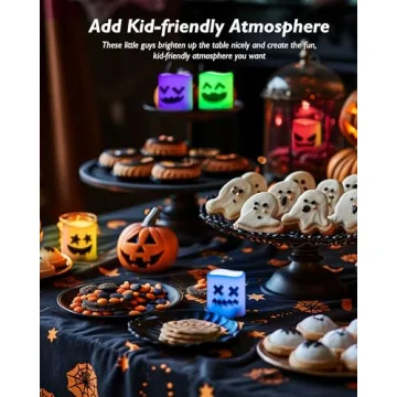 Remote Control LED Halloween Candles 12 Pack