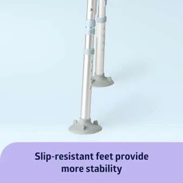 Adjustable Medline Bath Chair with Microban Protection