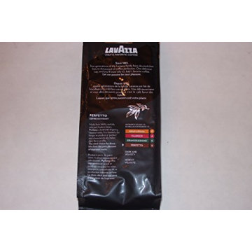 Lavazza 7511 Perfetto Ground Coffee, Espresso Roast 12 oz Bag